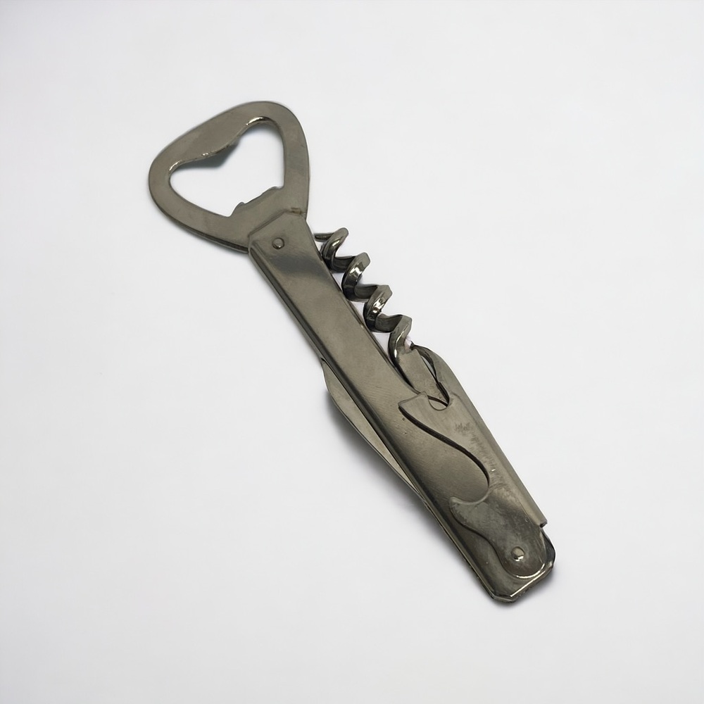 Vintage Theirs A. Sarry Bottle Opener Corkscrew  Wine Champagne Barware